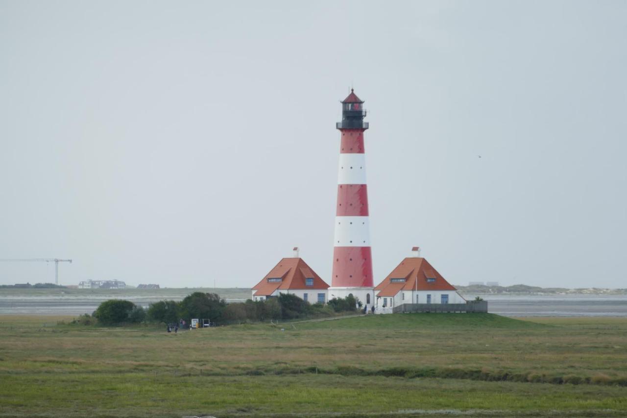 Ferien Wohnung -Leuchtturm Oldenswort ภายนอก รูปภาพ