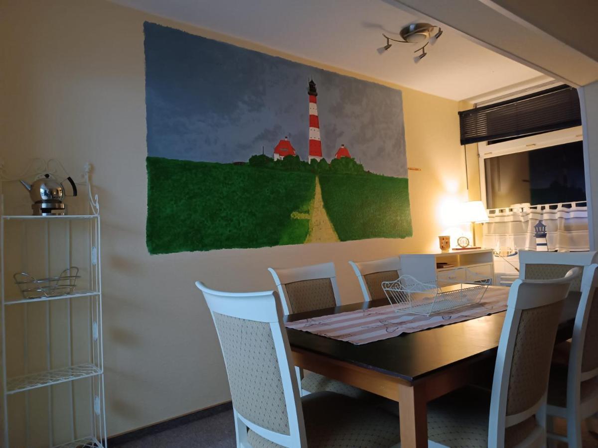 Ferien Wohnung -Leuchtturm Oldenswort ภายนอก รูปภาพ